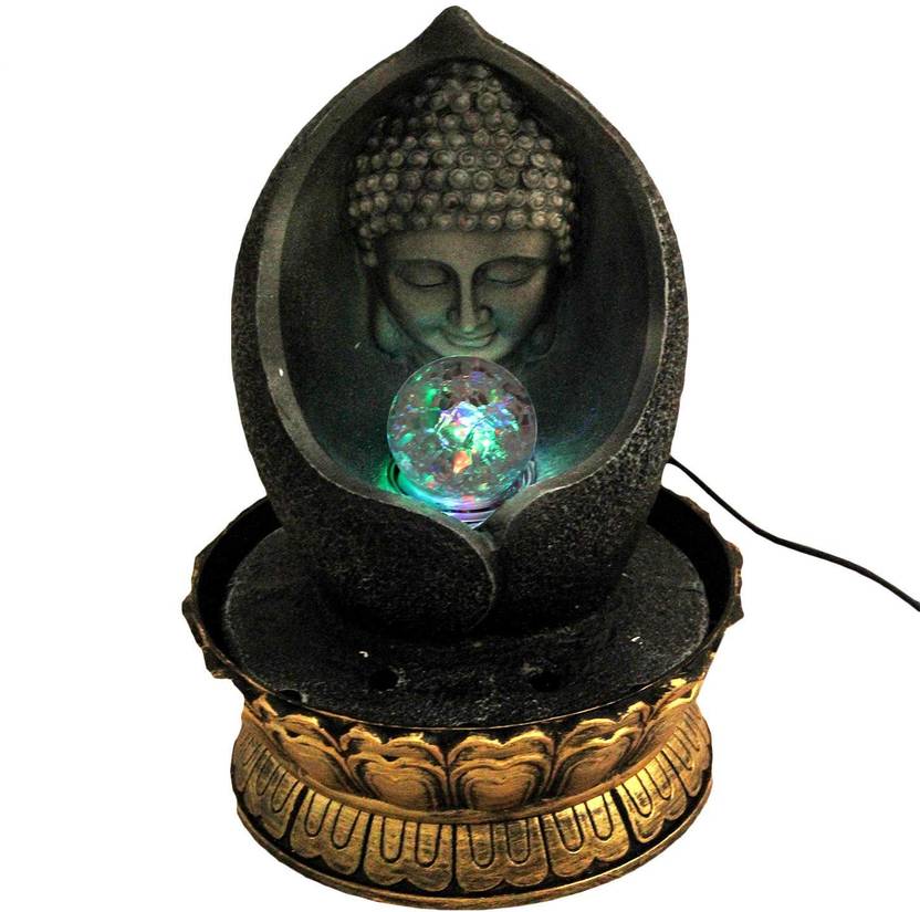 Continental Beautiful Lord Buddha Water Fountain Show Piece For