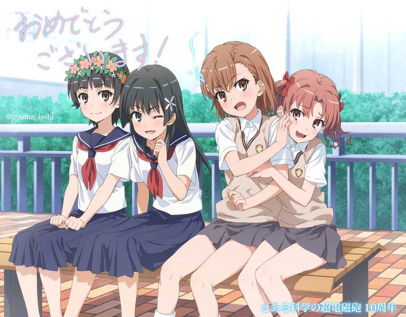 Athah Anime To Aru Kagaku No Railgun Mikoto Misaka Ruiko
