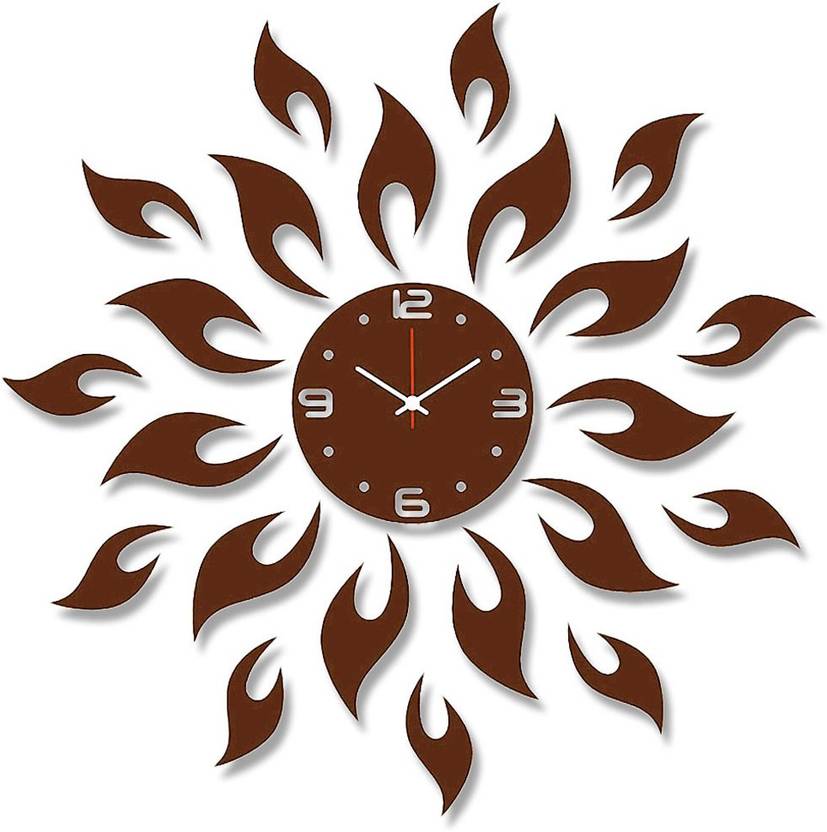 e india fashion Analog 68 cm X 68 cm Wall Clock Price in India Buy e