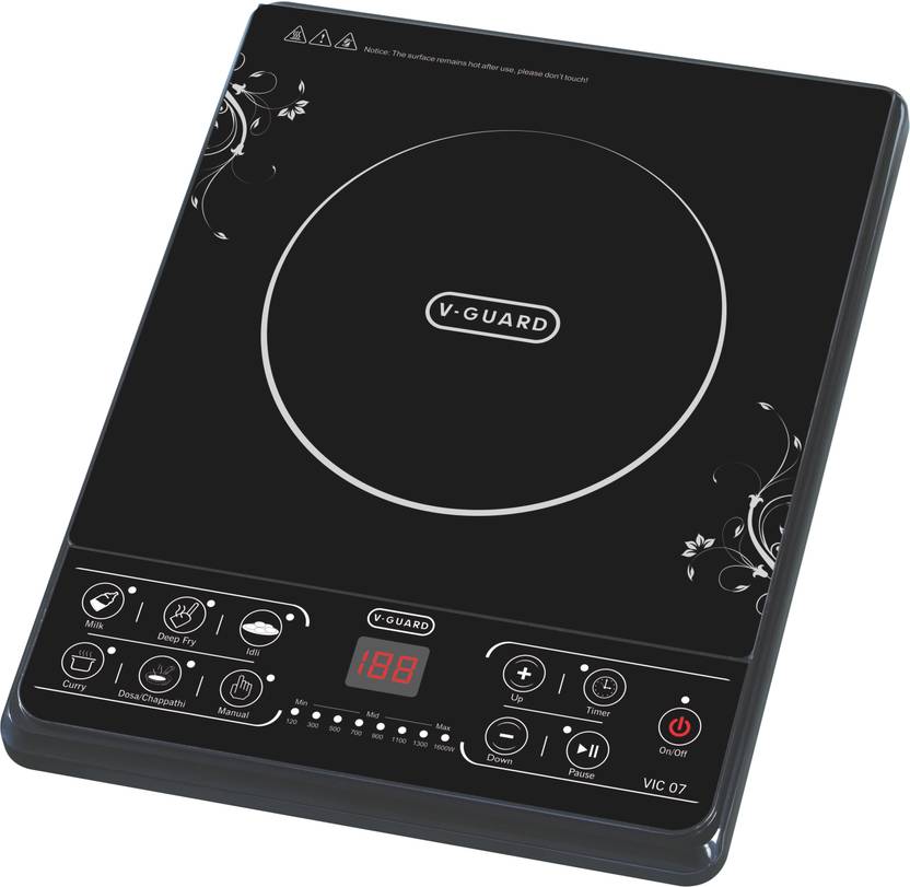 VGuard VIC 07 (1600 W) Induction Cooktop Buy VGuard VIC 07 (1600 W