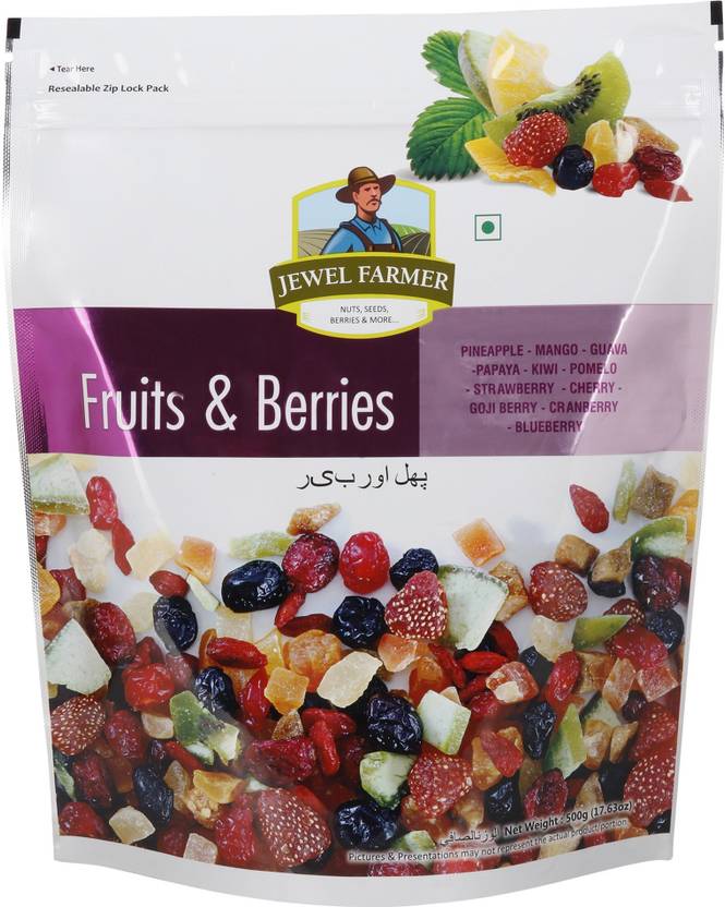 Jewel Farmer fruits and berries (500g) Bilberries Price in India Buy