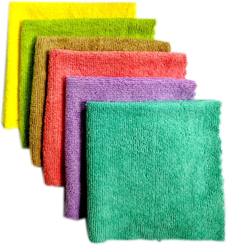 10 PCs Multipurpose Microfiber Towel,Car Bicycle Home Washing & Drying 12" X 12"
