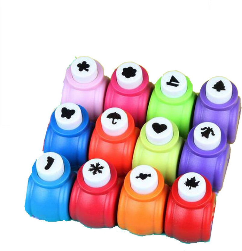 KRAFTMASTERS KRAFTMASTERS km-1099 Punches & Punching Machines(Set Of 12, Multicolor) - Flipkart Deal
