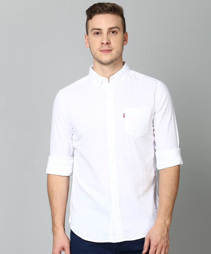 Levis white shirt for men
