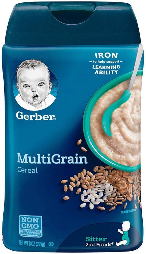 GERBER Multigrain Cereal - 227g (8oz) Cereal Price in India - Buy