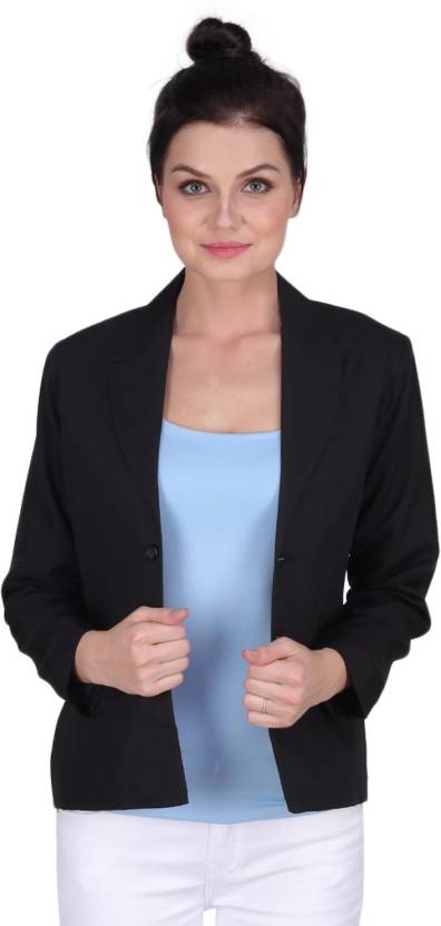 Ka Fashion Solid Single Breasted Formal Women Blazer - Buy Ka Fashion Solid  Single Breasted Formal Women Blazer Online at Best Prices in India |  