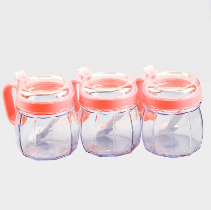 Lifemusic Piece Condiment Pots Seasoning E Jars
