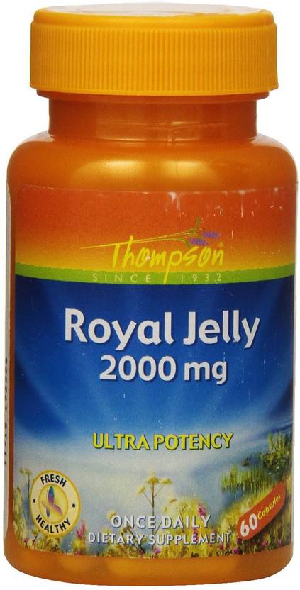 Thompson Royal Jelly 2000 Mg 60 Capsules Price In India Buy