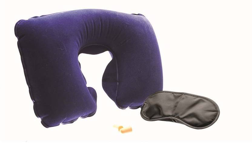 Gubb Travel Sleeping Kit Neck Pillow Eye Shade Black Price In