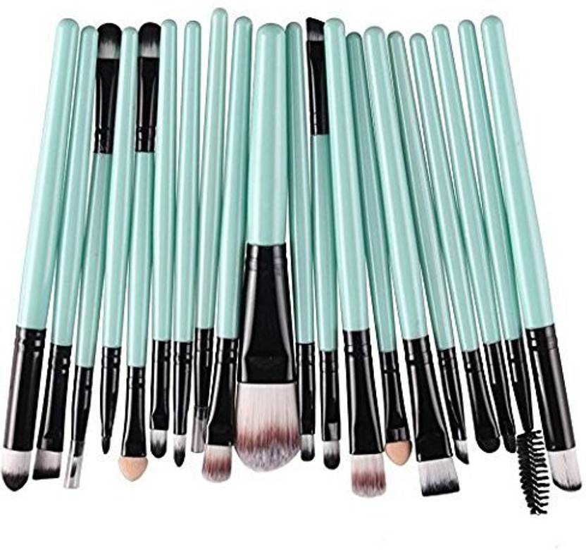 Kolight 20pcs Cosmetic Makeup Brushes Set Eyeshadow Lip Brush For