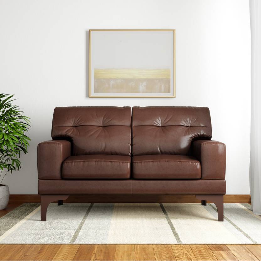 Now Living Eastwood Leather 2 Seater Sofa
