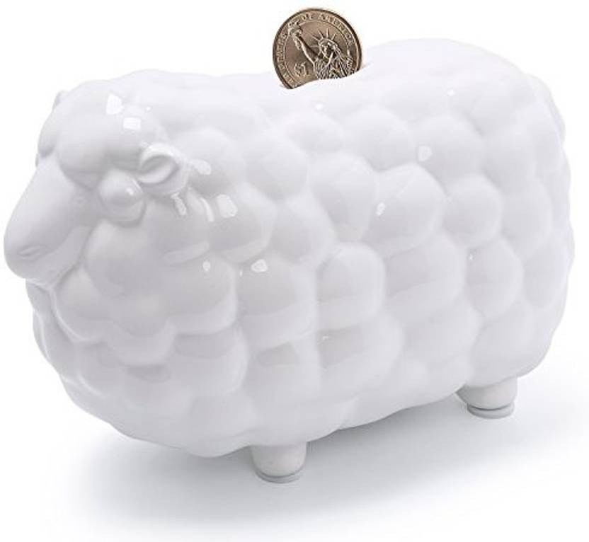 Forlong Forlong Fl2010 Sheep Piggy Bank Ceramic Coin Bank Coin