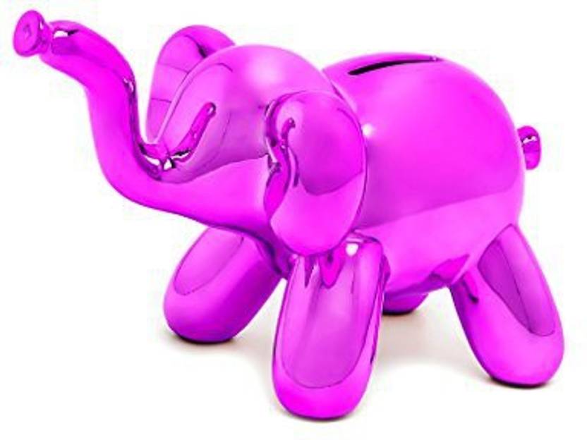 Genrc Made By Humans Balloon Money Bank Baby Elephant Unique