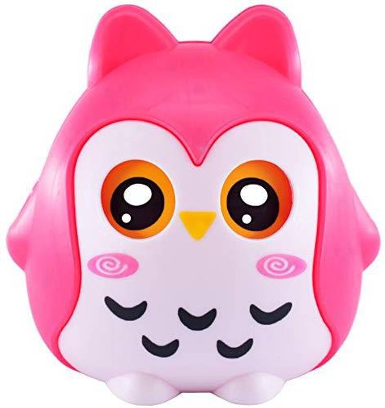 Feenm Feenm Safe Piggy Bank Cartoon Baby Rattle Coin Bank Money