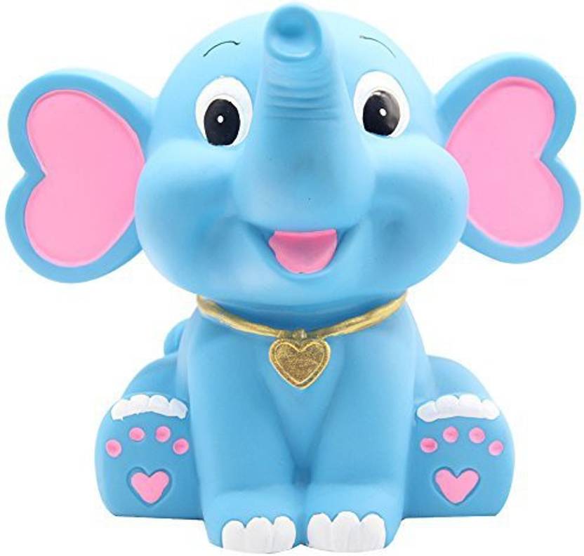 Genrc H W Cartoon Elephant Coin Bank Money Box Piggy Bank Best
