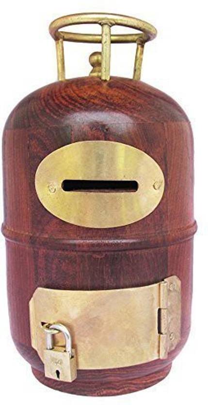 Camping In Style Wood Bank Kids Piggy Bank Wooden Bank Coin