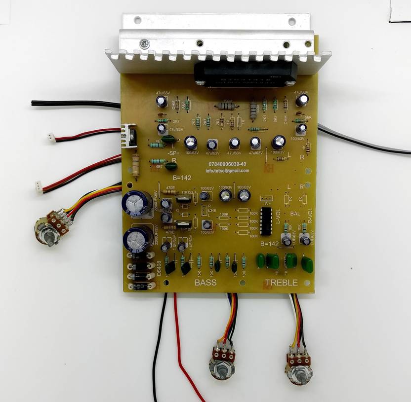 TECH AND TRADE 450 WATTS DIY STK 4141 based STEREO AUDIO AMPLIFIER