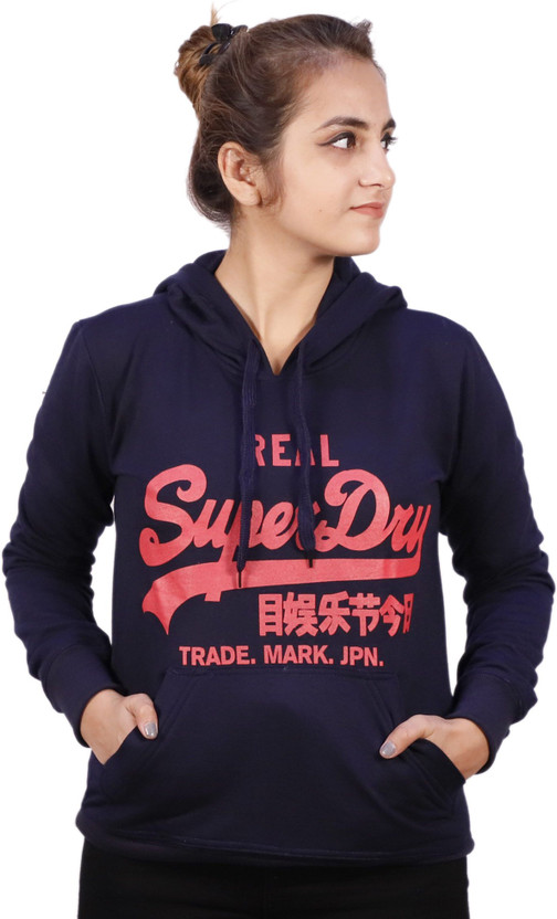 Sleeve Printed Women Sweatshirt 