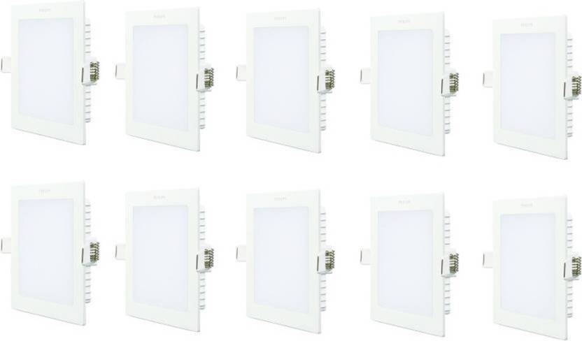 Philips 15w Square Nature White 4000k Led Ceiling Panel Pack