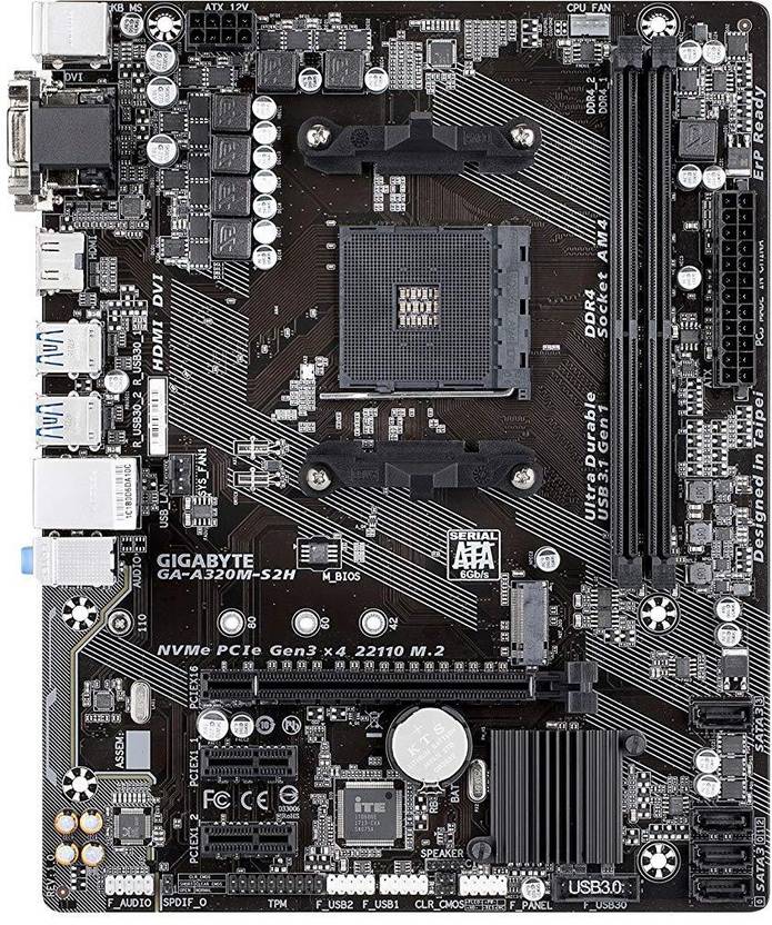 GIGABYTE GAA320MS2H Motherboard GIGABYTE