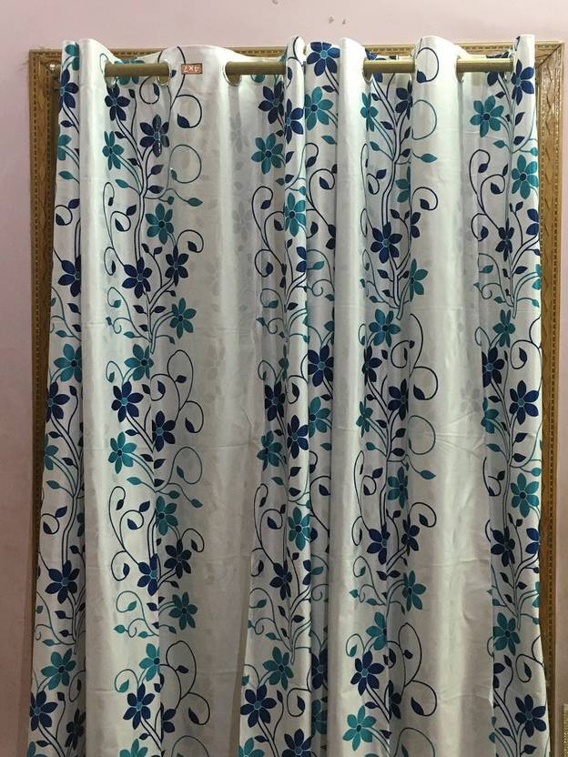 Pooja 60 2 Ft Cotton Door Curtain Single Curtain Buy Pooja 60