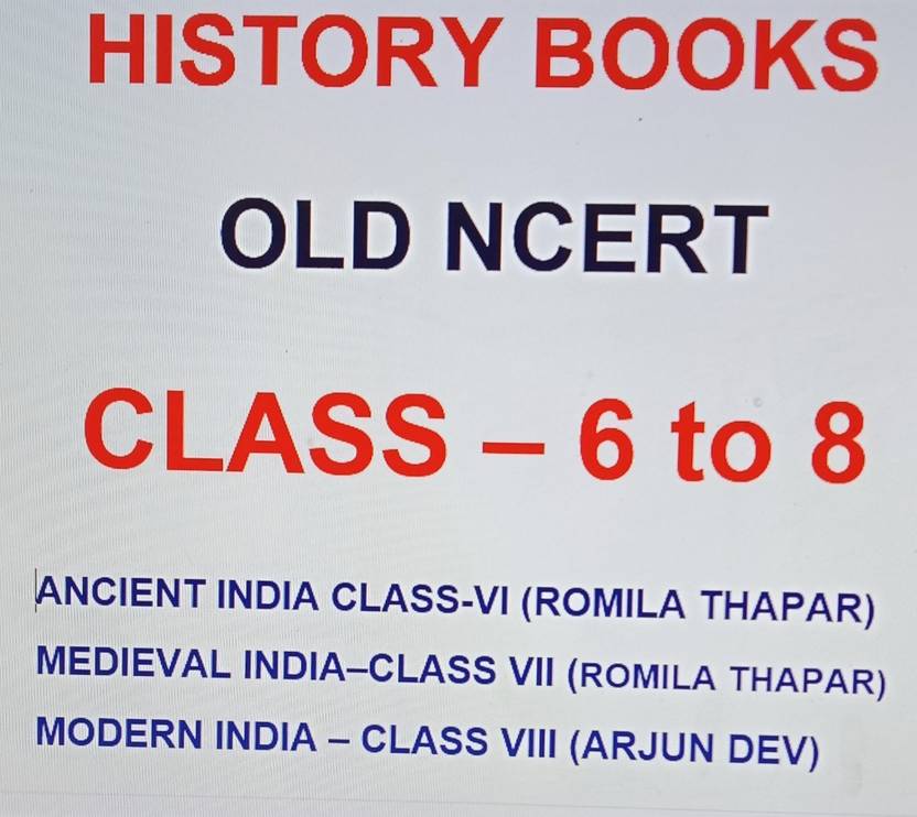 History Books - History Books OlD Ncert Class 6 To 8 Original Imafasrf74f2xnv3