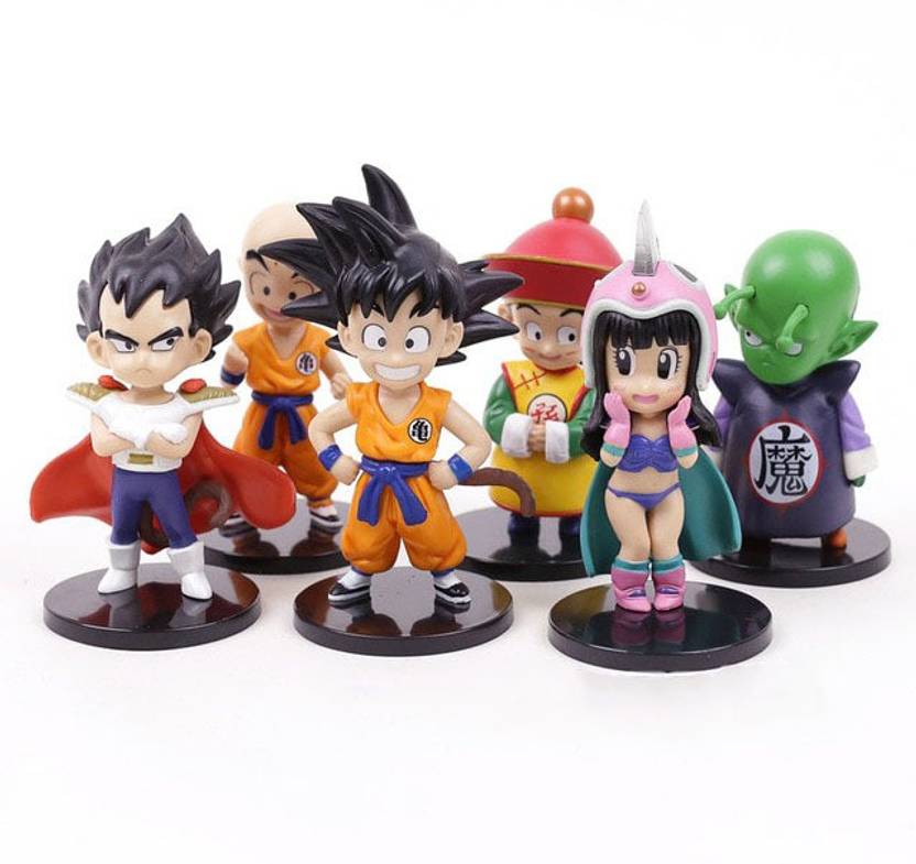 Imodish Dbz Dragon Ball Z Set Of 7 Pcs Goku Gohan Krillin