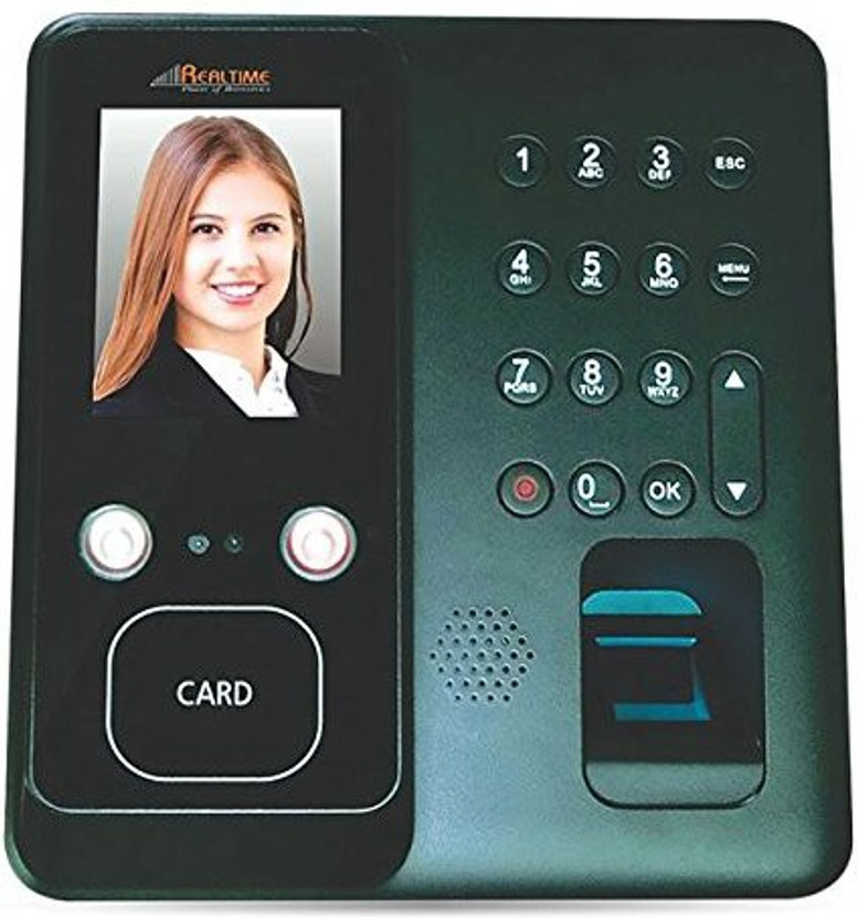 Realtime T304F Biometic Attendance Machine Time & Attendance(Face, Password, Fingerprint, Card)