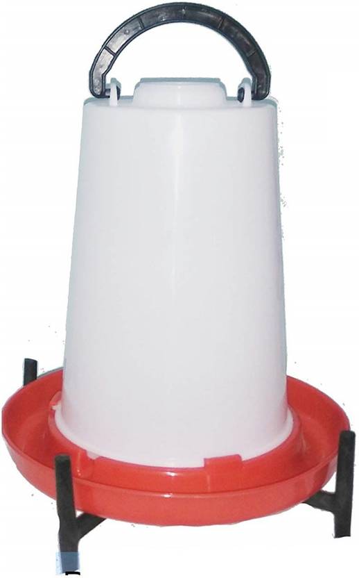Praish Praish 4 Ltr Capacity Self Locking And Handle Type Poultry