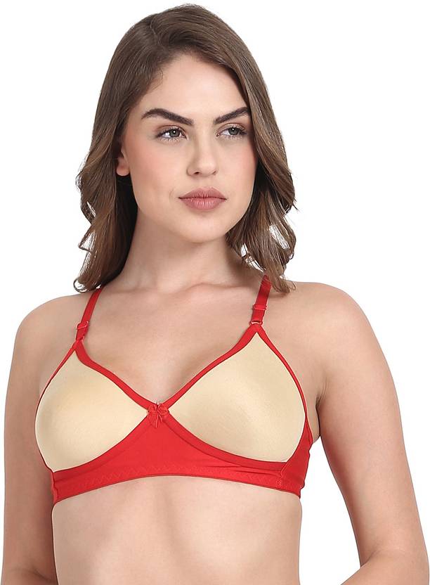 ALICE by Alice Familsekin red bod 306 Women TShirt Lightly Padded Bra