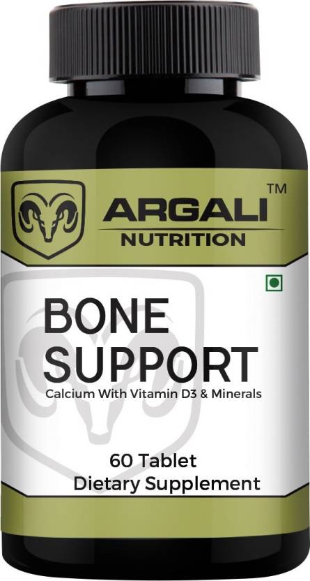 Argali Nutrition Bone Support Calcium With Vitamin D3 Tablet