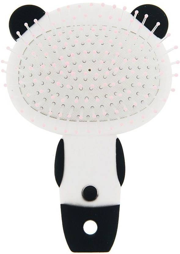 Mimu Shop Silicon 3d Cartoon Teddy Hair Brush Hair Comb Cute Hair