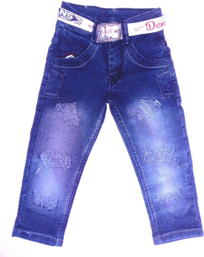 SPARK Regular Boys Dark Blue Jeans 