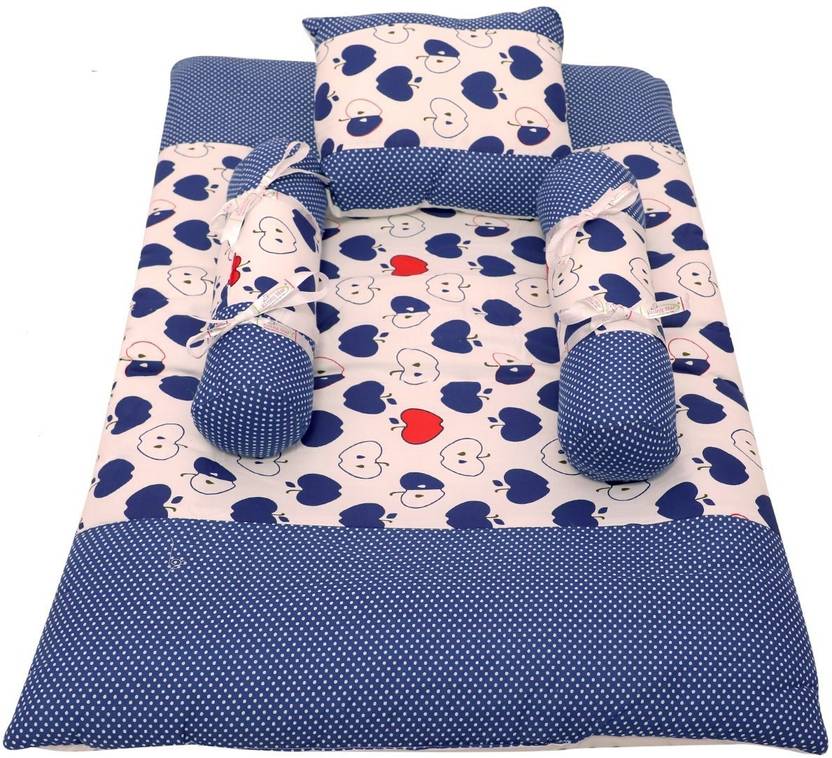 Twiddle Baby Bed With Head Cushion And Two Side Pillow Supporters