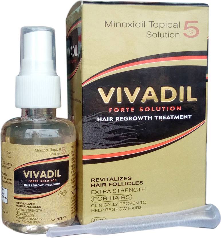 Vivadil Minoxidil Topical Solution 5 Hair Regrowth Treatment