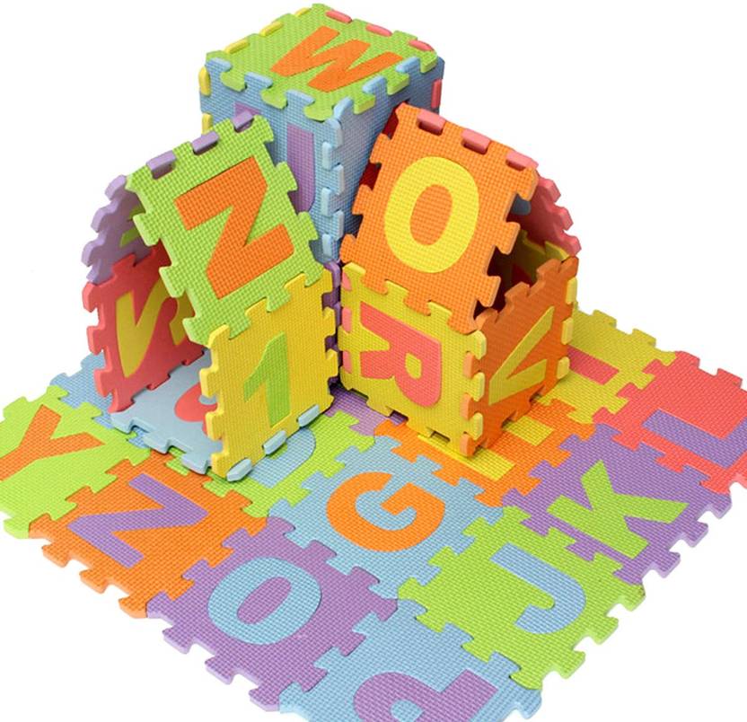 Planet Of Toys Alphabet Puzzle Puzzle Protective Interlocking