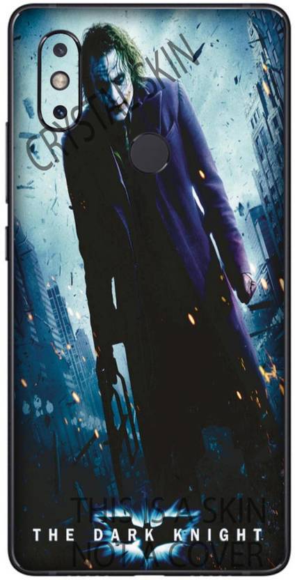 Crystal Coat Edition Joker Dark Knight Skin For Back Only Mi