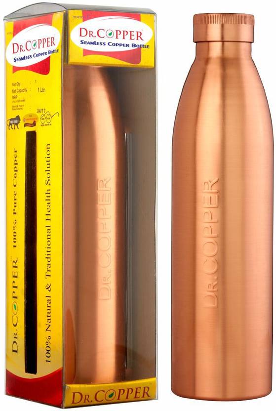 Dr. Copper Worlds First Seam Less Copper Water 1000 ml Bottle Buy Dr