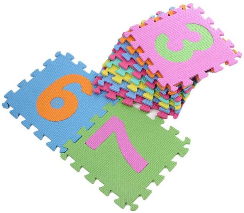 Miss Chief Educational Puzzle Foam Floor Mats 10 Pieces 30 X