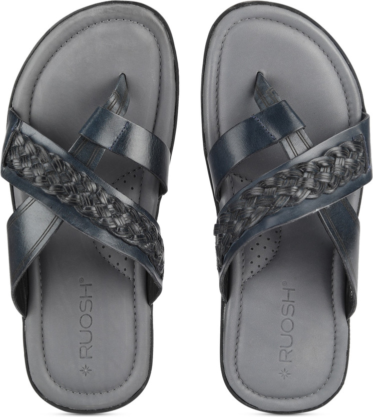 Buy RUOSH Men Blue Flats Online at Best 