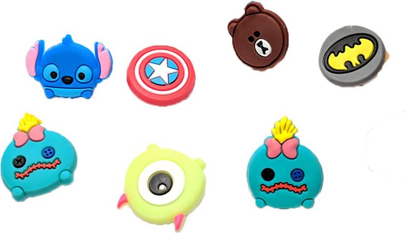 Aryshaa Cable Protector Beads With Silicon Made Cartoon