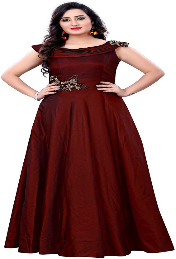 evening gown flipkart
