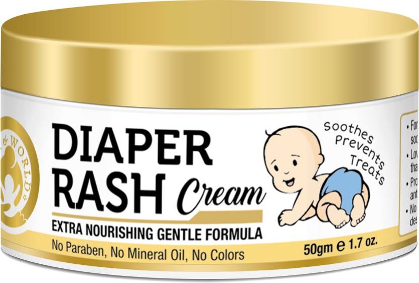 Mom World Diaper Rash Cream With Shea Butter Argan Oil