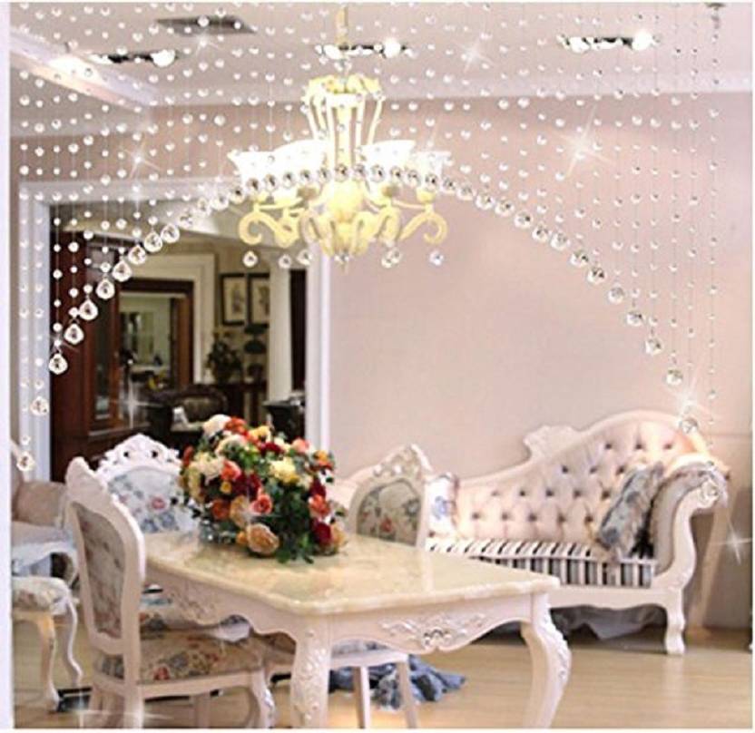 Np Crystal Bead And Glass Drops Arch Shape Partition Spaces 130