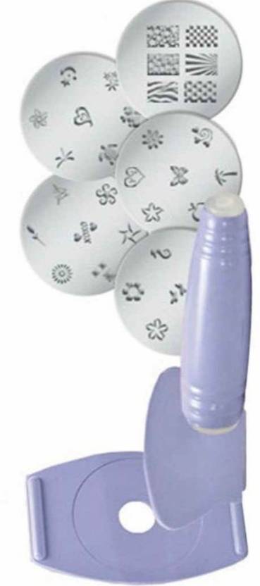 Divinezon Salon Express Nail Art Stamping Kit Price In India Buy