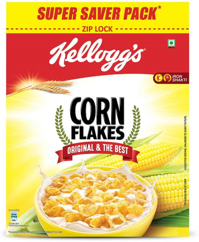 Kellogg's Corn Flakes Original (875 g, Pouch)