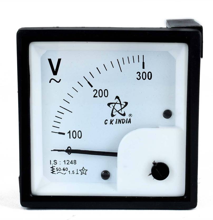 CKINDIA 72 MM AC 300 VOLT METER Voltmeter Price in India Buy CKINDIA