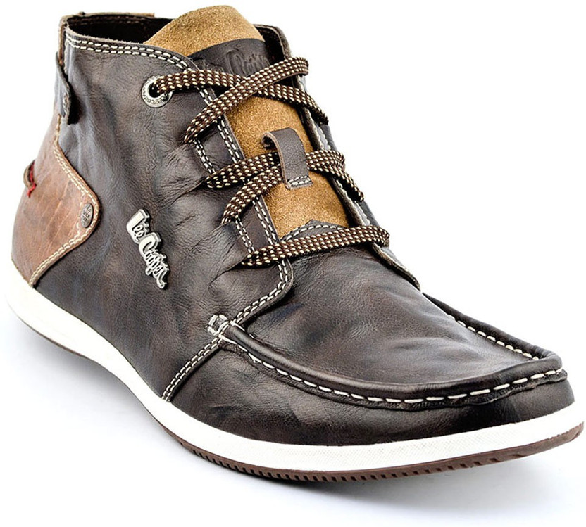 LEE COOPER LC2016-BROWN Boots For Men 