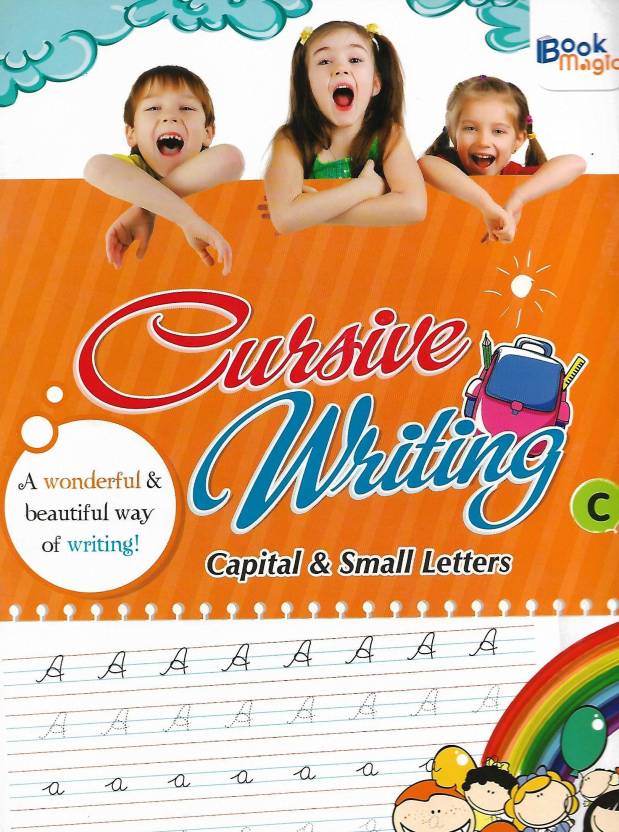 BOOK MAGIC CURSIVE WRITING (CAPITAL & SMALL LETTERS) PART- C: Buy BOOK ...