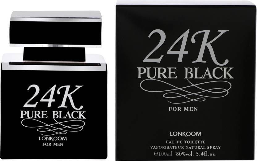 Buy lonkoom 24k pure black Perfume 100 ml Online In India